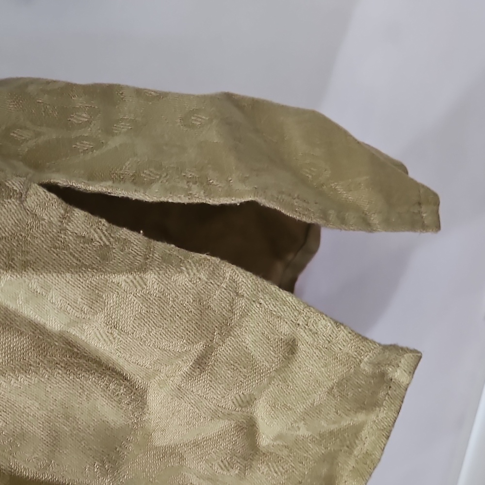 Chicos Design Camel Damask Pattern Linen/Cottin B… - image 8